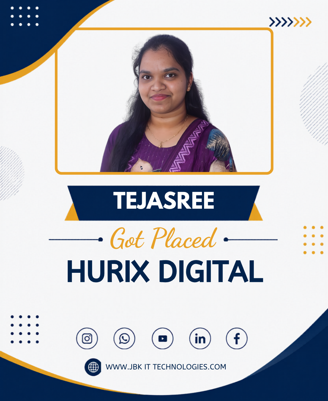 JBK IT technologies Placed students (9)
